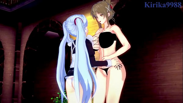 Image Sagiri Sakurai and Chitose Kisaragi and Ruri Hoshino intense lesbian play. - Super Robot Wars T & V & Martian Successor Nadesico Hentai