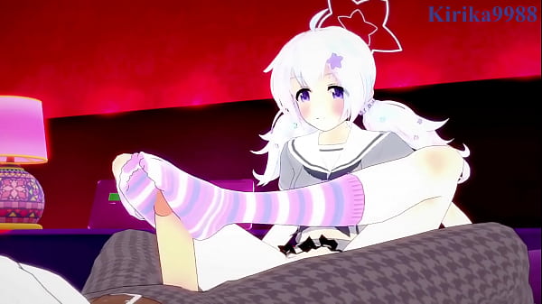 Image Mikamo Neru (Bunny Girl ver.) and Uzawa Reisa intense sex. - Blue Archive Hentai