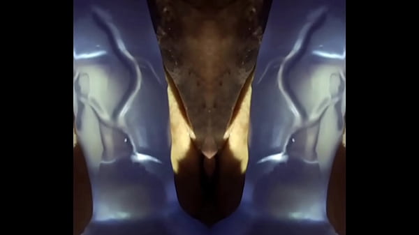 Image Surreal Mirror-scape Floating Dildoes Penetrate my Anus. MIRRanuz Inserts Erect Cock Tip in Own Anus. ORGASM Spurts Semen on Dildo