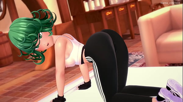 Image Tatsumaki esta mojada despues de tanto ejercicio, pero quiere continuar ahora en la cama (one punch man)