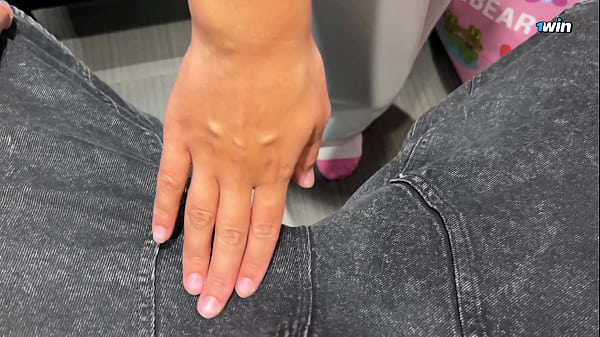 Image Risky sex!! Hard FaceFuck 24yo Beauty in Mass Market Fitting Room - Eye Rolling Oral Creampie