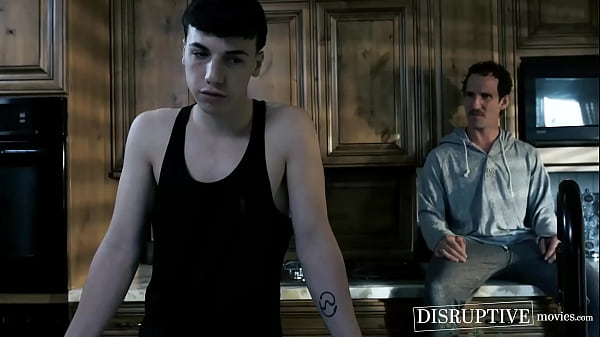 Image College twink Troye Jacobs deepthroats hairy stepuncle Greg McKeons cock