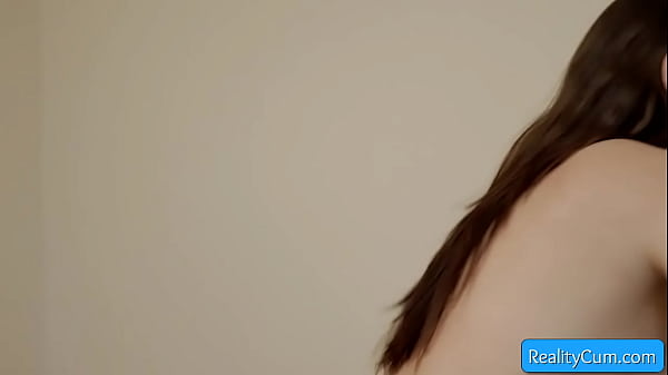 Image Sexy and horny teen brunette fucking huge dick and loves it deep inside her - Sophia Burns, Ryan Mclane