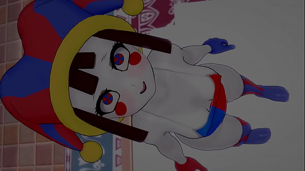 Image Pomni quiere tener sexo usando su traje de ba&ntilde_o (hentai) (sin censura)