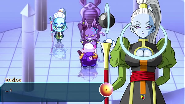 Image Kame Paradise 2 - Vados shows Master Roshi her huge boobs