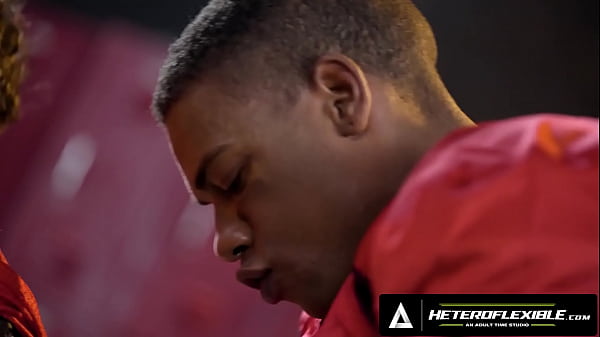 Image HETEROFLEXIBLE - Angry Straight Alpha Adrian Hart Dominates Football Teammate In Locker Room