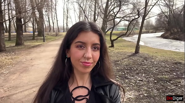 Image Cum on a girl's face so she could walk through the park covered in sperm and shock people - Cumwalk