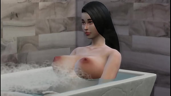 Image Hermanastro esp&iacute_a a su hermanastra embarazada en la ducha - Hermanastros cachondos tienen sexo en la ducha