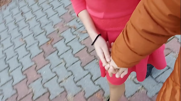 Image Teen couple have romantic sex after a date
