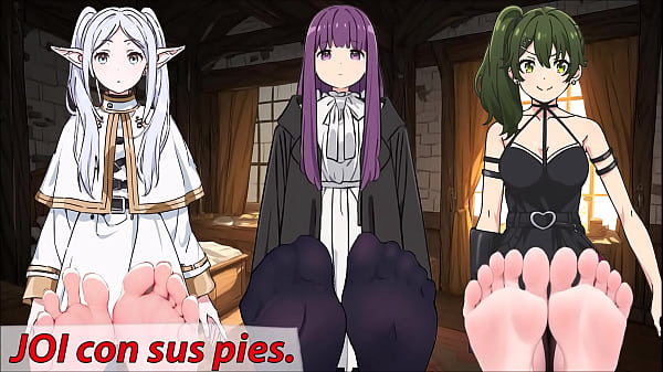 Image JOI hentai con los pies. &iquest_C&oacute_mo lo har&iacute_a Frieren? &iquest_Y Fern? &iquest_Y Ubel?