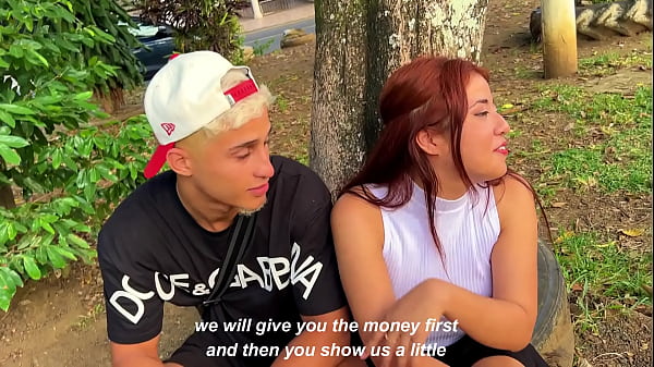 Image Fucked by a stranger after being offered money in the street - Cum in the mouth of MilanRodriguezx