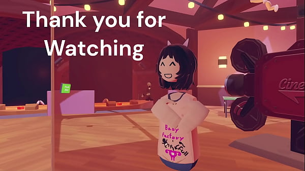 Image 20 years old cat girl in rec room VR [ Encounter in a winter cabin ]