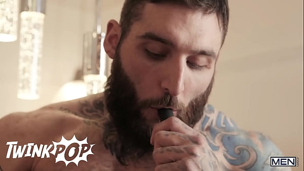 Image Skinny Twink Theo Brady Rides Firefighter Tony D'Angelo's Big Pole Until He Is Left Creampied - TWINKPOP
