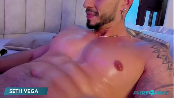Image Flirt4Free - Seth Vega - Brawny Bearded Guy Flaunts His Looks While Stroking His Cock