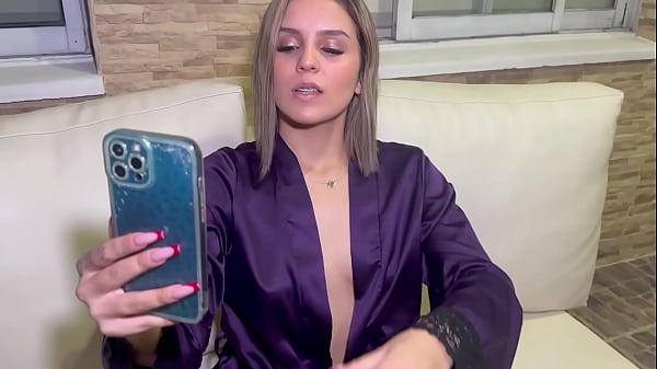 Image Colombian muscle man watches his petite stepsister masturbate and craves to suck her cock