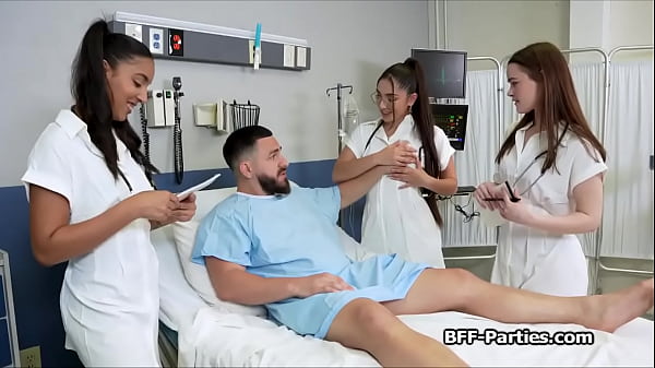 Image Naughty doctors feasting on patients big dick