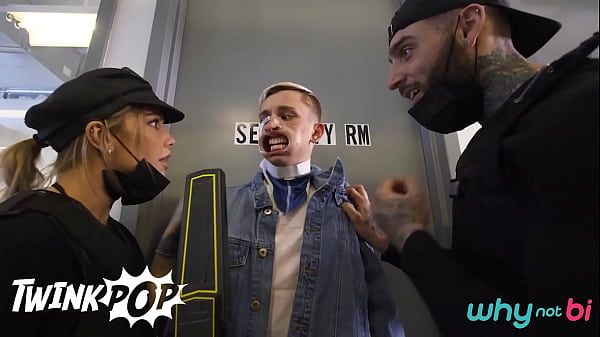 Image Steamy Bisexual Threesome At The Airport With Shana Lane, Theo Brady And Tony D'Angelo - TWINKPOP