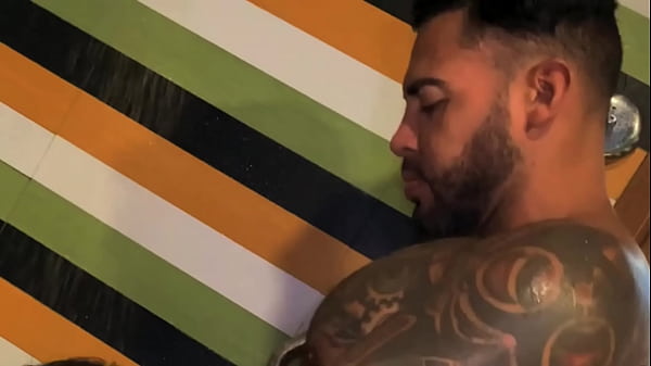 Image Big muscle BBC Latino big cock Piercing the holes and throat of my submissive COMPILATION