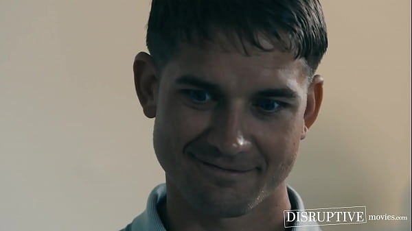 Image Twink Des Irez deepthroats landlord Brandon Andersons big cock to pay rent