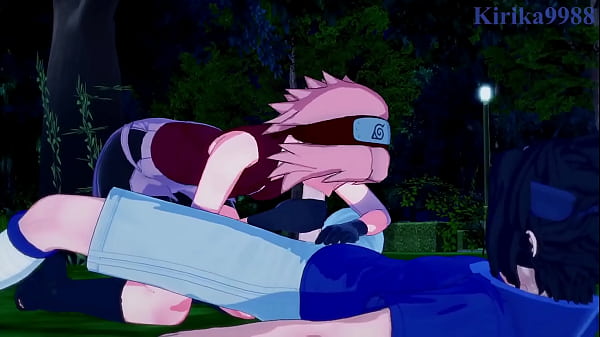 Image Sakura Haruno and Naruko Uzumaki and Sasuke Uchiha intense sex. - Naruto Hentai