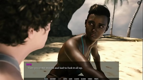Image SEX WITH EBONY GODDESS ON THE BEACH! - SEX (10:00) Tales from the unending void #45