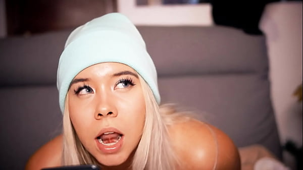 Image Horny blonde with a cute face has a sexual video call with her English sugar daddy