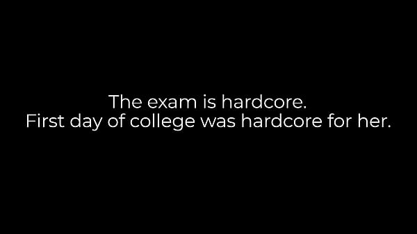 Image Hard and Rough - this is the first day of college for a skinny bitch. She moaned and came many times.