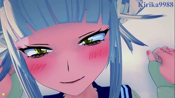 Image Himiko Toga and Rumi Usagiyama (Mirko) intense sex. - My Hero Academia POV Hentai