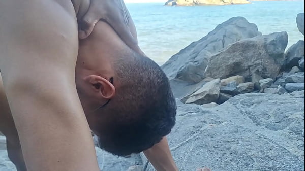Image Orgia na praia 1&deg_ parte . Sendo dep&oacute_sito para dotados sedentos por leitar um cu