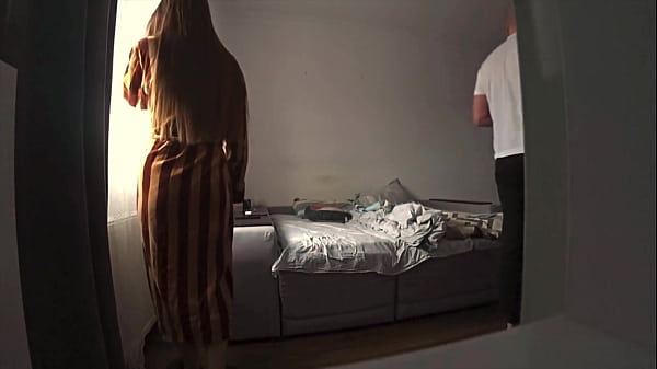 Image Cheating wife with a friend while her husband is at work. Real