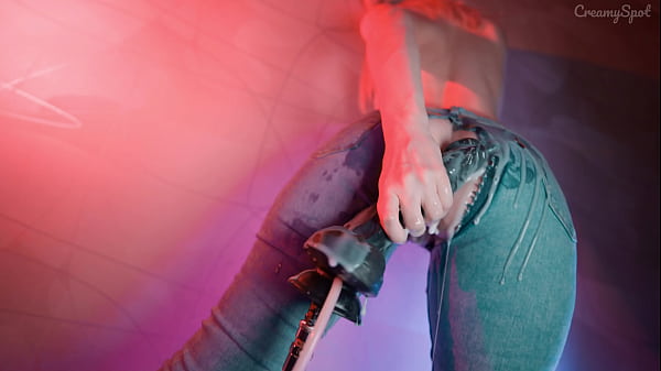 Image Blonde PAWG Gets Her Jeans Ripped And Creampied By A BBC