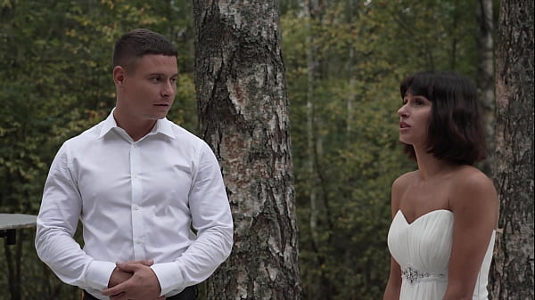 Image Slut bride fucked at the wedding and got two dicks in her pussy at once (Part 1)