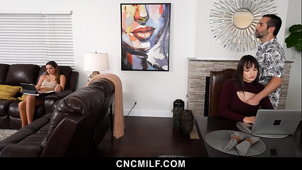 Image Daddy Freeuses His Stepdaughter Blair Hudson and His Hot Wife Lexi Luna While They Work - Cncmilf