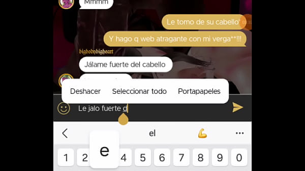 Image Mi hermosa Espa&ntilde_ola me dijo que me extra&ntilde_aba y me arremete contra la cama