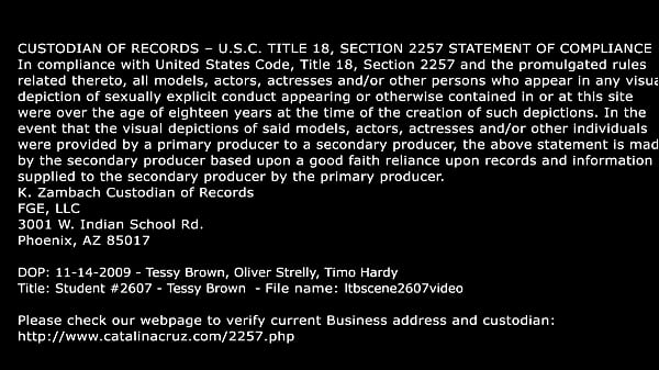 Image LICENSED TO BLOW - Tessy Brown Yummy Double Penetration Anal