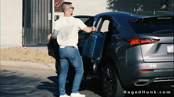 Image In an abandoned garage driver Derek Kage fucks client Paul Wagner
