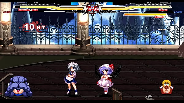 Image Kuromaru vs Touhou