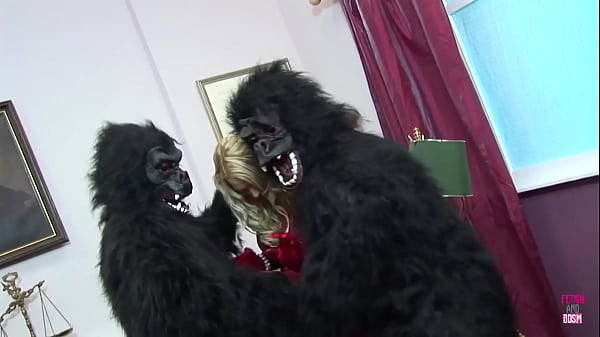 Image The gorillas with huge dicks got the chance to bang a bunch of sexy sluts