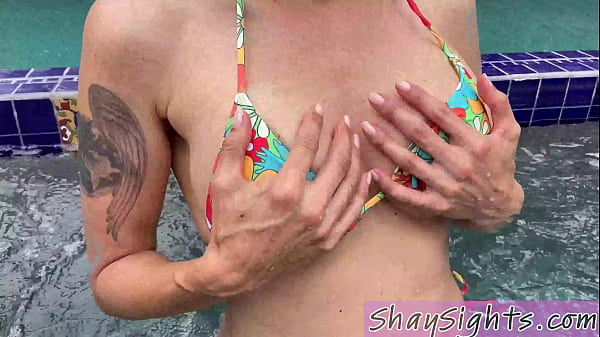 Image Horny MILF Shay Sights Loves to Suck And Fuck in Her Hot Tub
