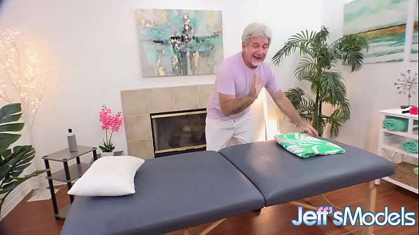Image Blonde BBW Genevieve LaFleur Asks The Masseur for a Special Rubdown