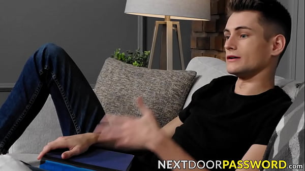 Image Twink Trevor Harris bottoms for handsome stepdad Chris Damned after deepthroat