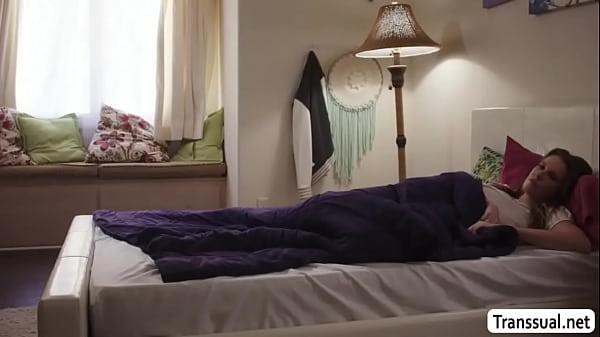 Image Shemale stepmom catches stepdaughter masturbating