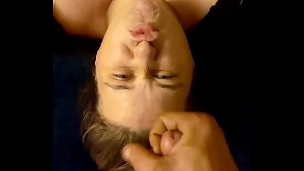 Image Sucked the cock and got her Forehead covered in sticky stuff