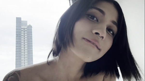 Image Hot best friend gave a blowjob in front of the window - cum in mouth