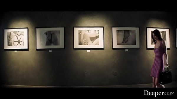 Image Deeper. Sultry Jade Has Intense Public Sex At Art Gallery