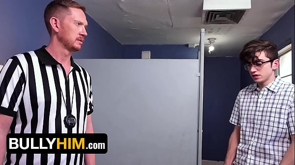 Image Unforgiving Teacher Uses His Enormous Cock To Bully His Twink Student In The Bathroom - BullyHim