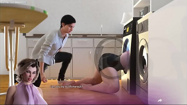 Image Apocalust By Psychodelusional - Fucking His Stuck Stepmom in the Ass while She is Stuck in the Dryer