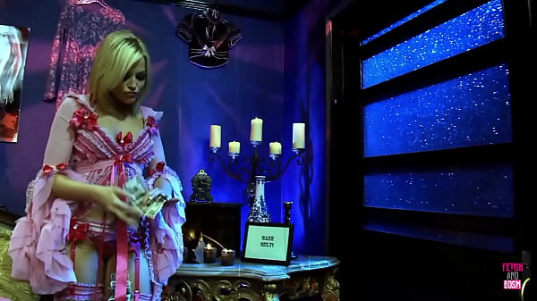 Image The masked man is drilling super sexy blonde girls in their pink bedrooms again