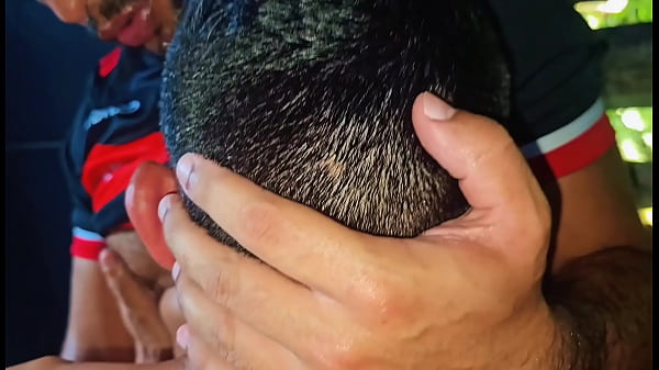 Image Twink Brasileiro saboroso &eacute_ fodido pelos amigos depois da partida de futebol - FULL Sheer.