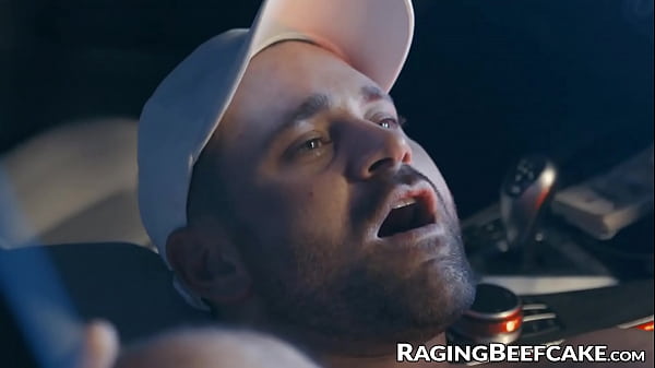 Image Bearded Inked Markus Kage cums inside chubby Beaus ass